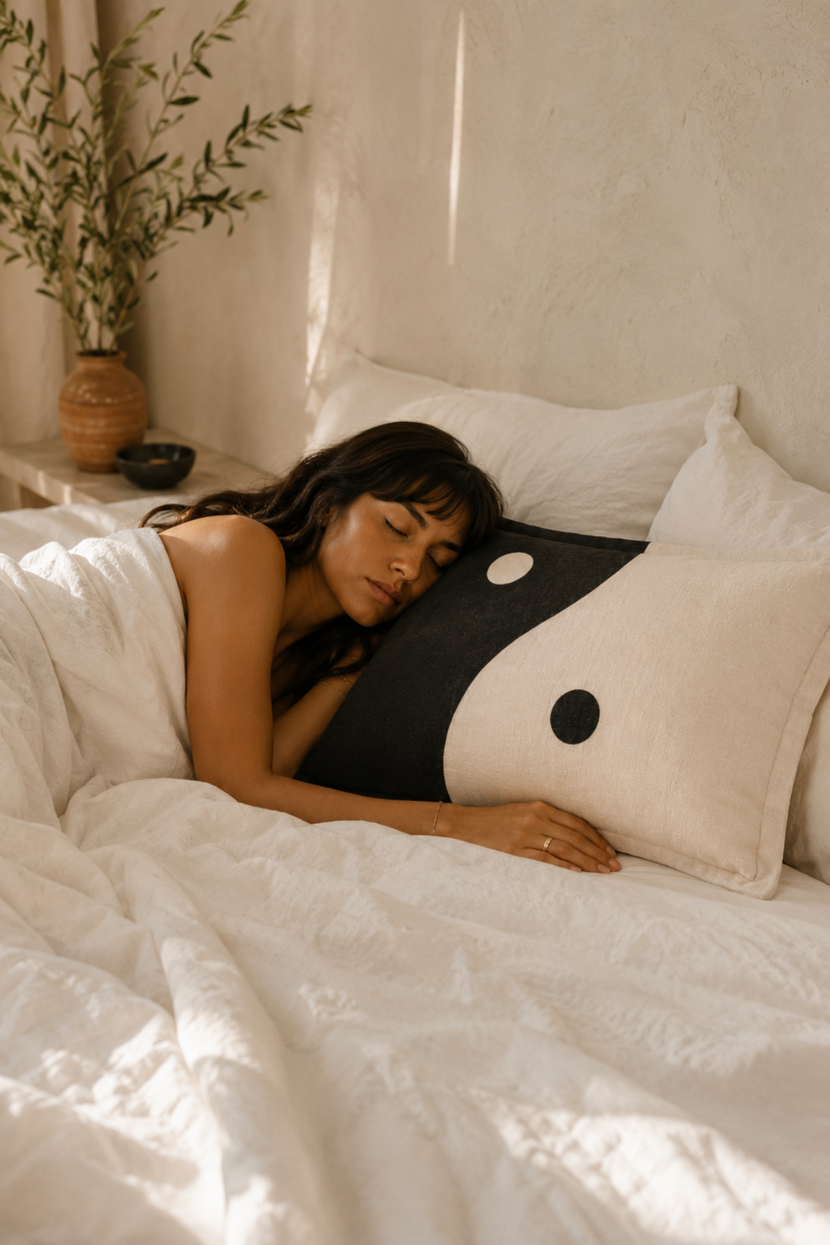 The Yin Yang Linen Pillowcase: Why Linen Belongs in Every Room You Rest In