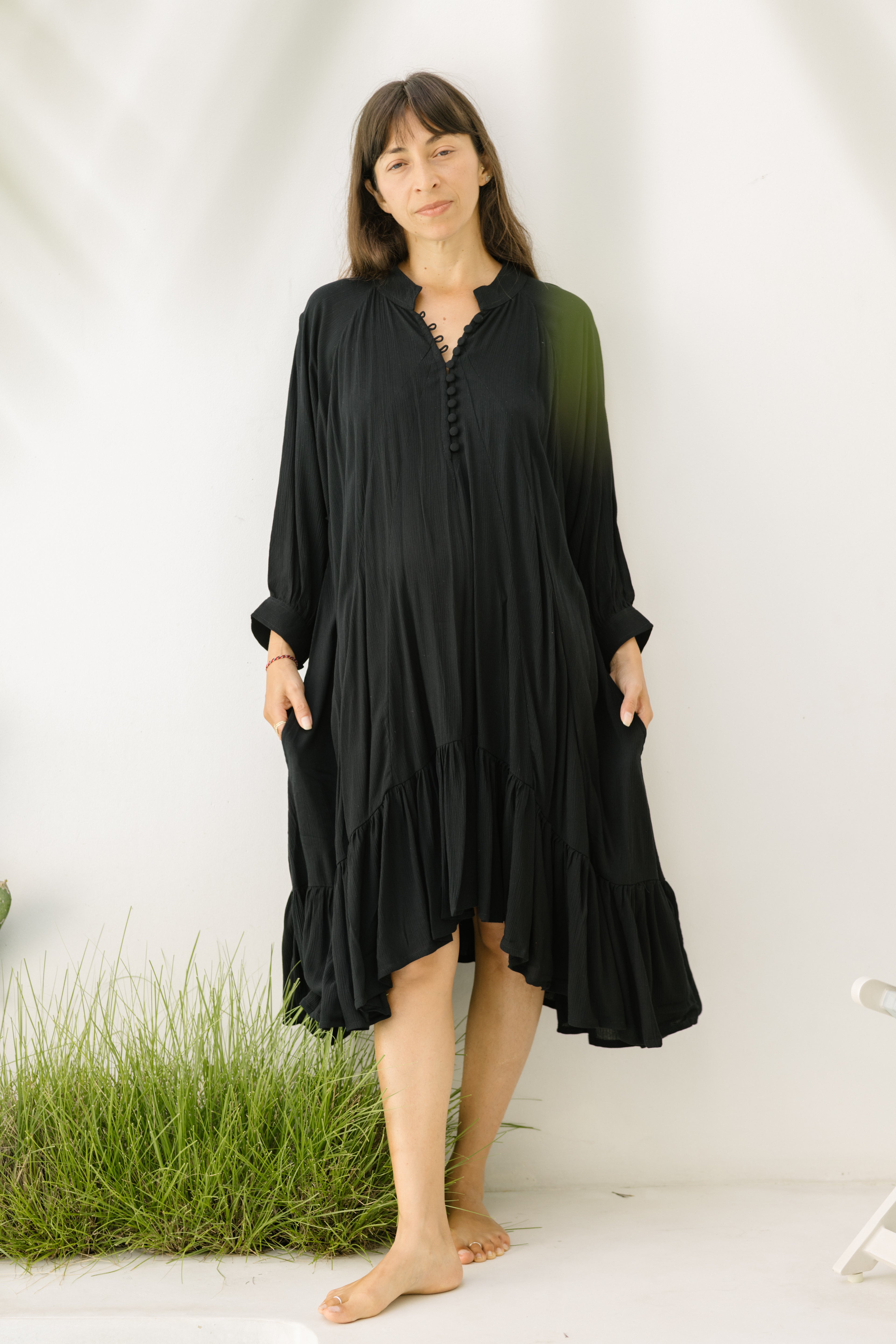 FRIDA Gown Short Bamboo Rayon - PR