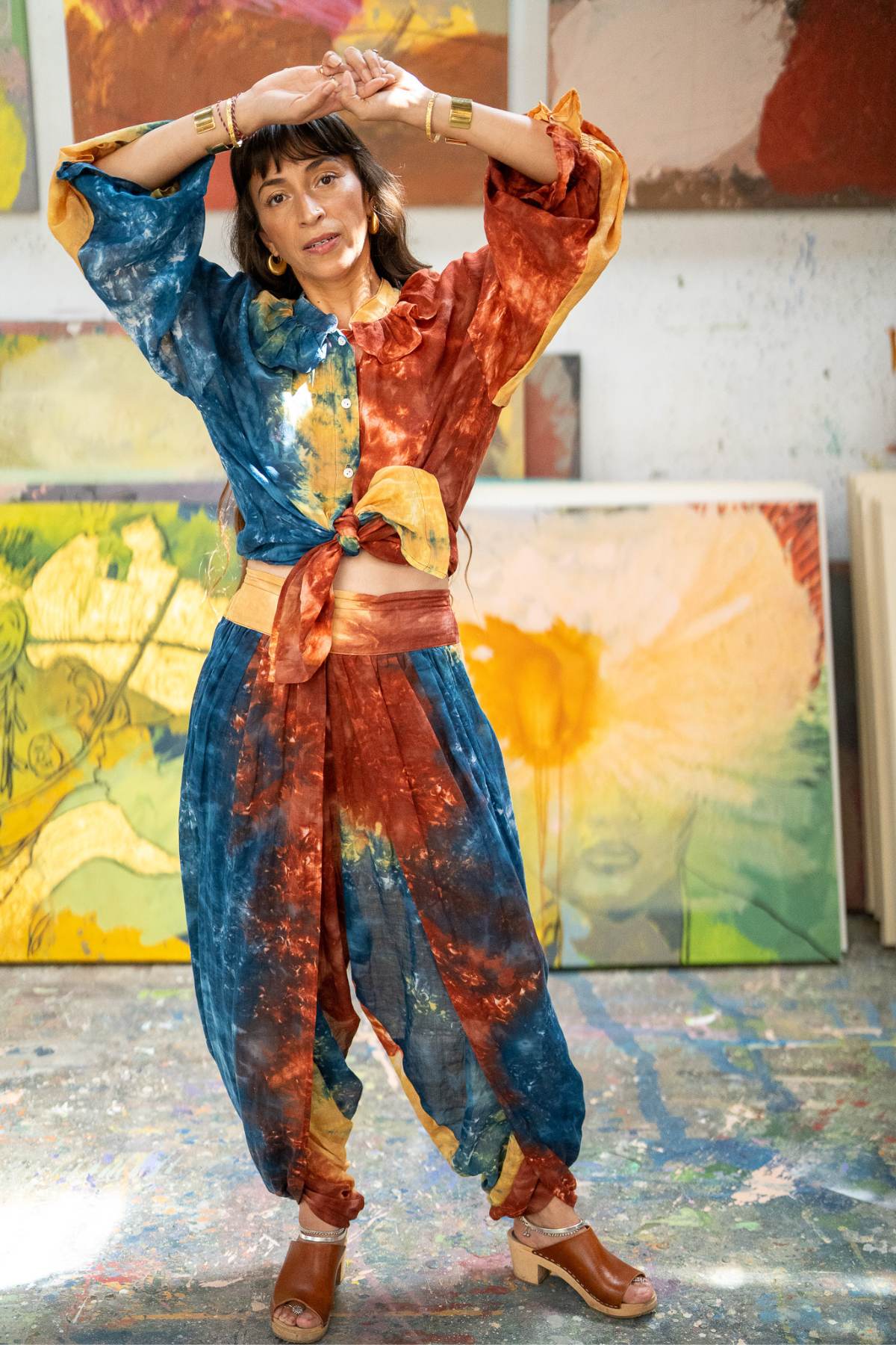 Romeo Top & Dhotti Pant · Uluwatu Sunset Edition