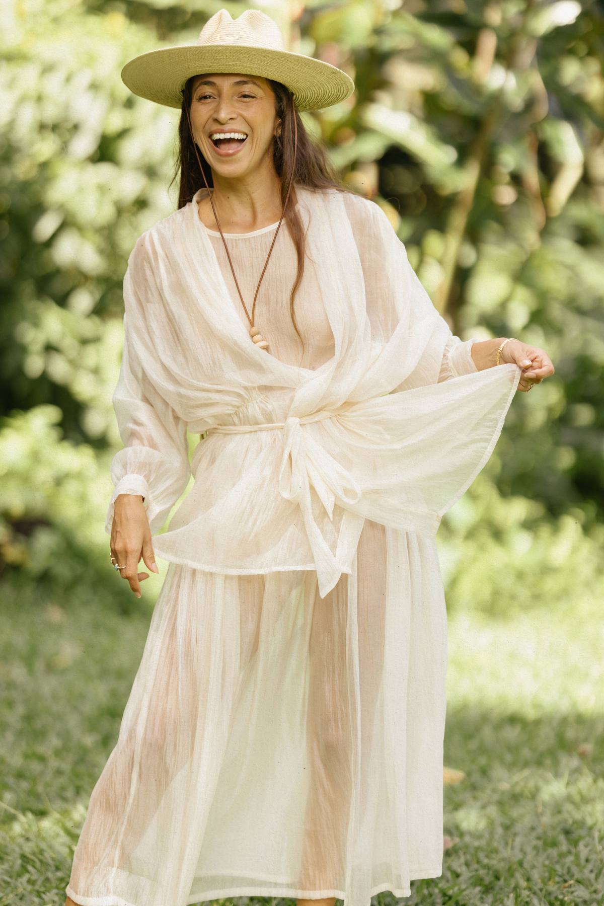 Jasmine Sheer Kimono
