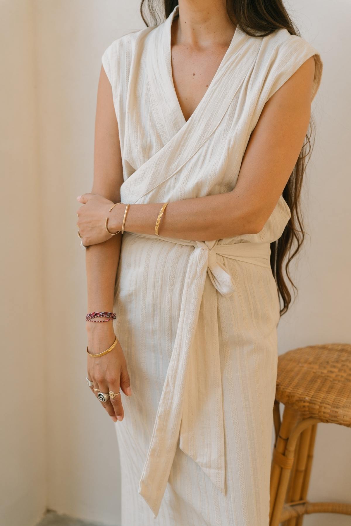 The Dharma Gown - Handwoven Cotton