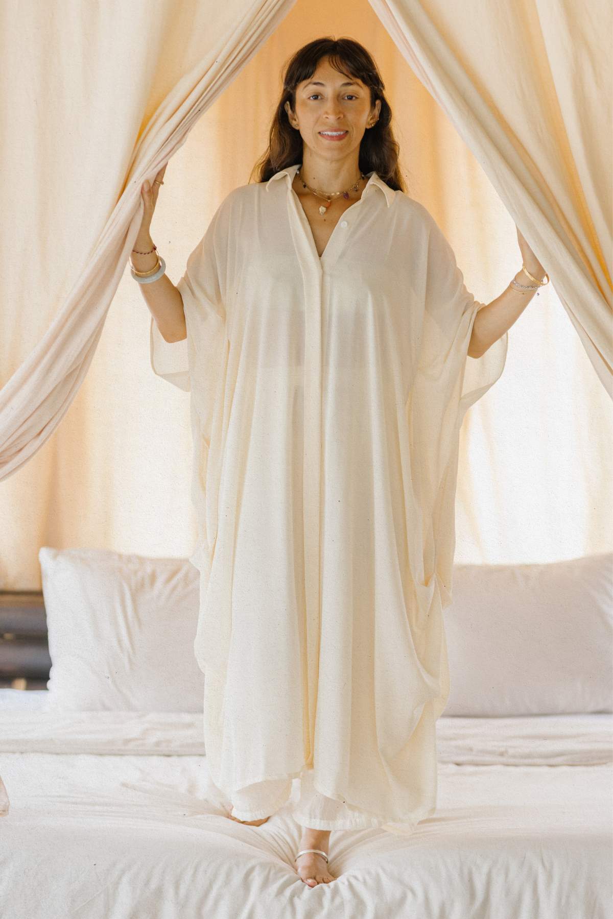 Chiffon Origami Gown