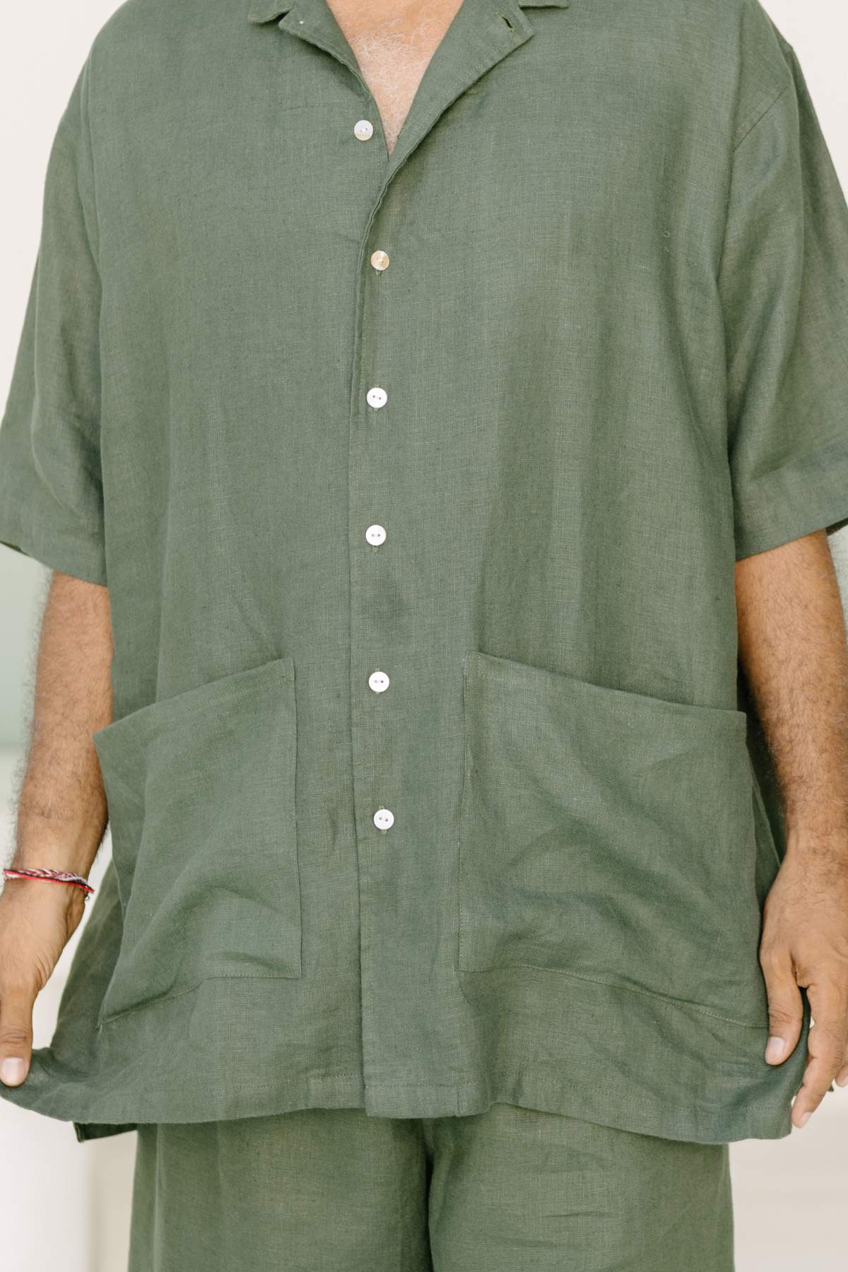 Kai Top Long & Short Mens Ramie Linen (Available in Multiple Colors) - PR