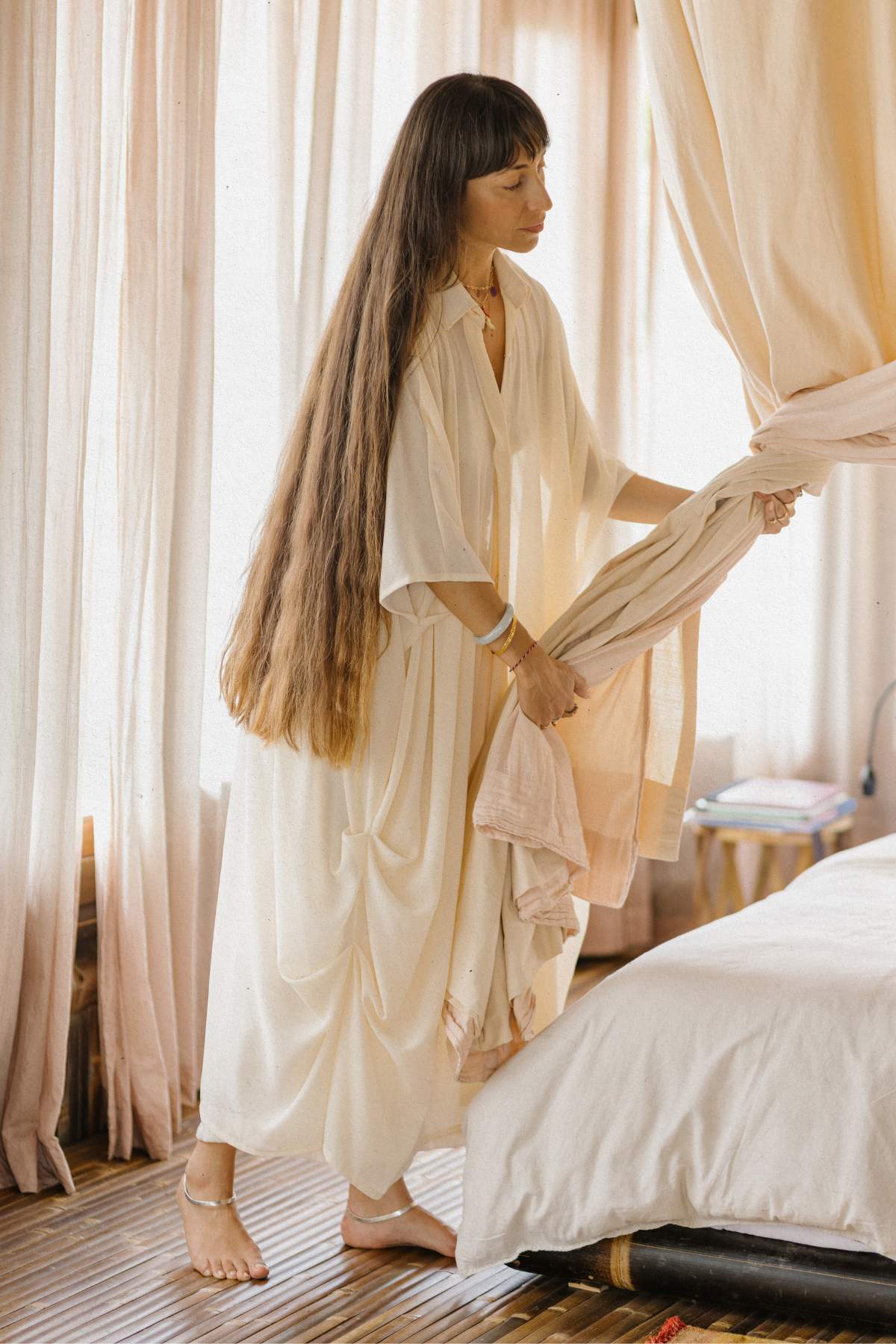 Chiffon Origami Gown