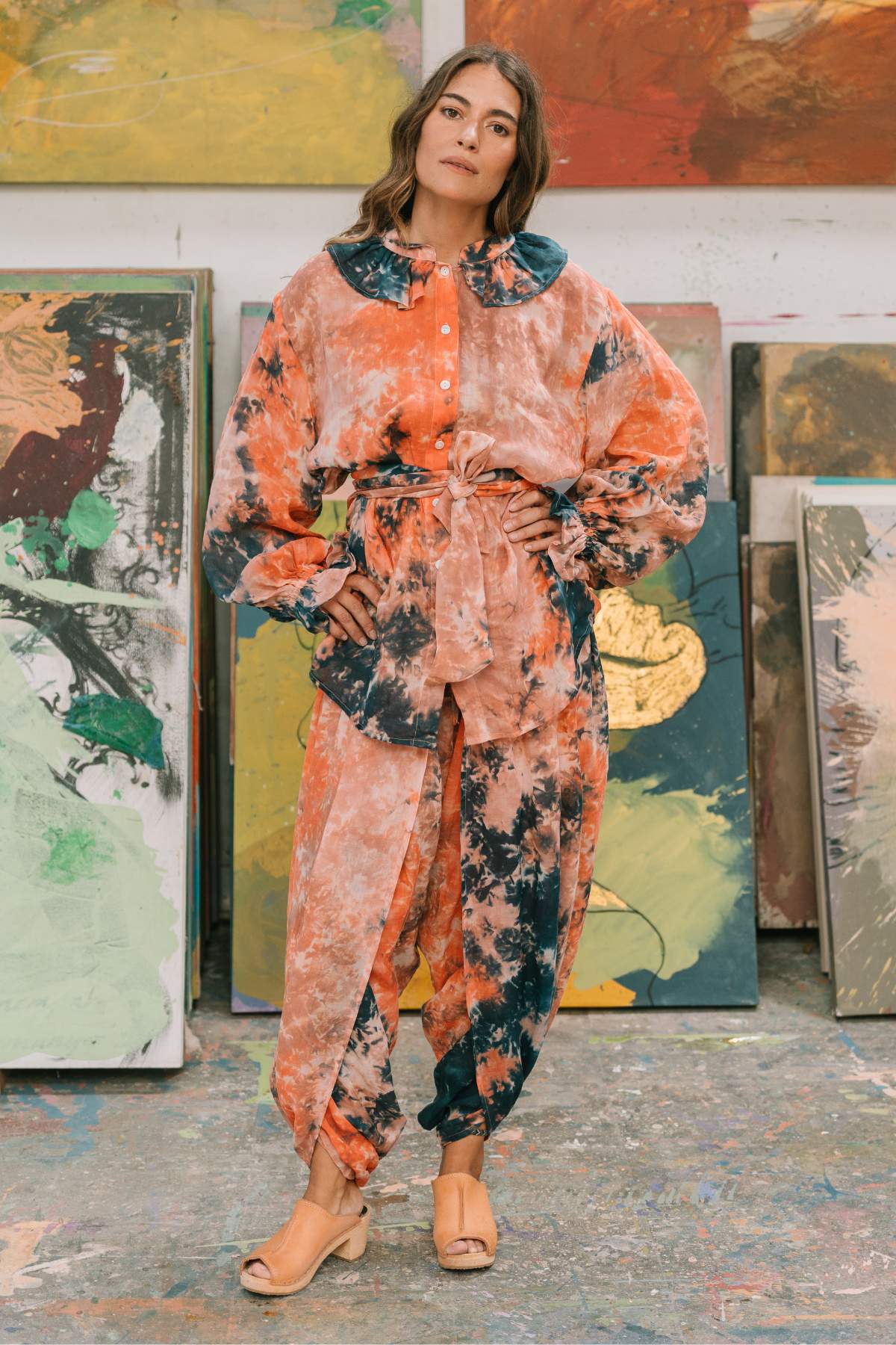 Romeo Top & Dhotti Pant · Uluwatu Sunset Edition