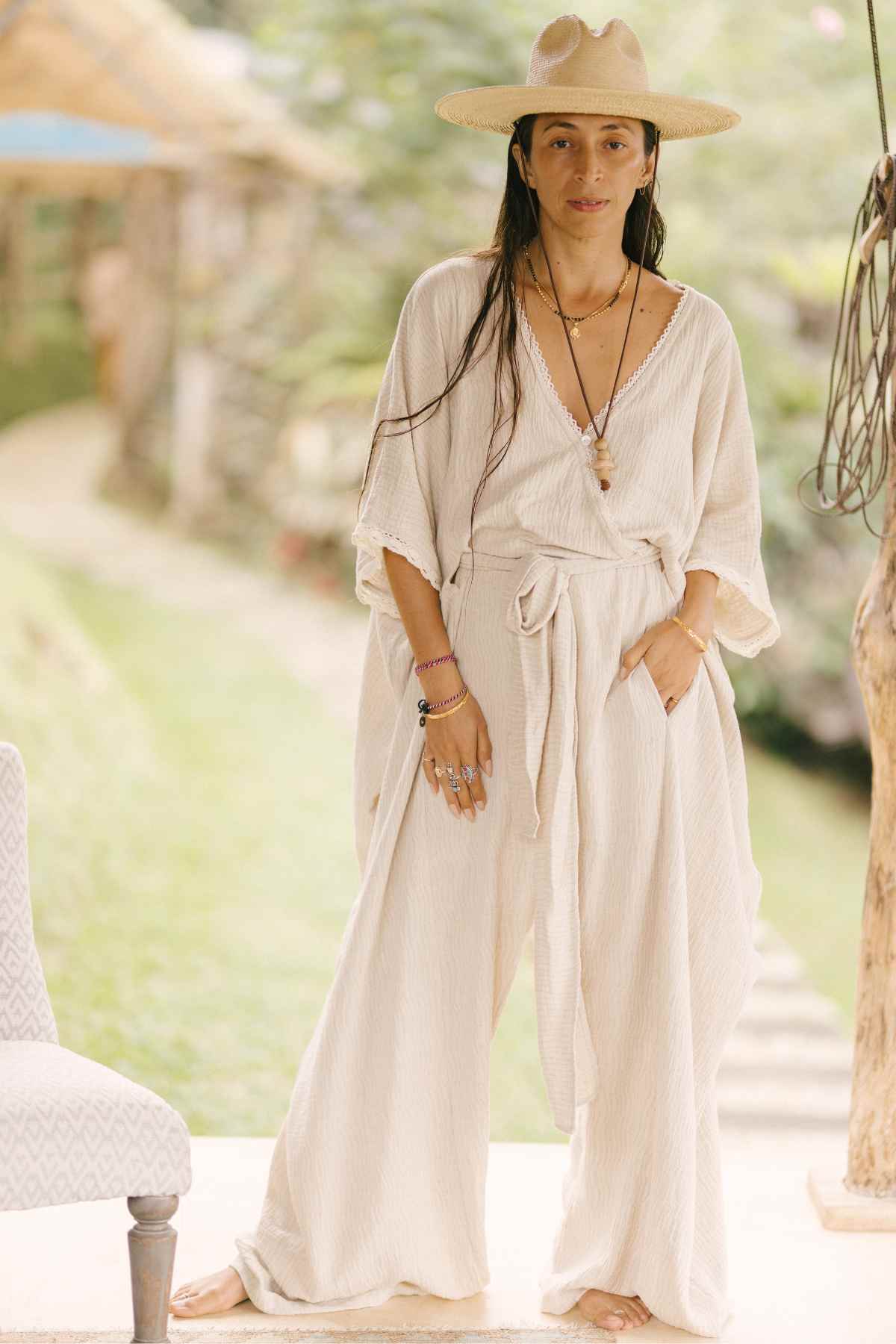 Limited Edition Hand Embroidered River Kaftan