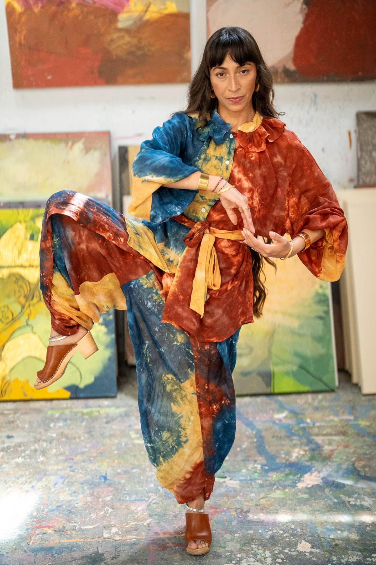 Romeo Top & Dhotti Pant · Uluwatu Sunset Edition