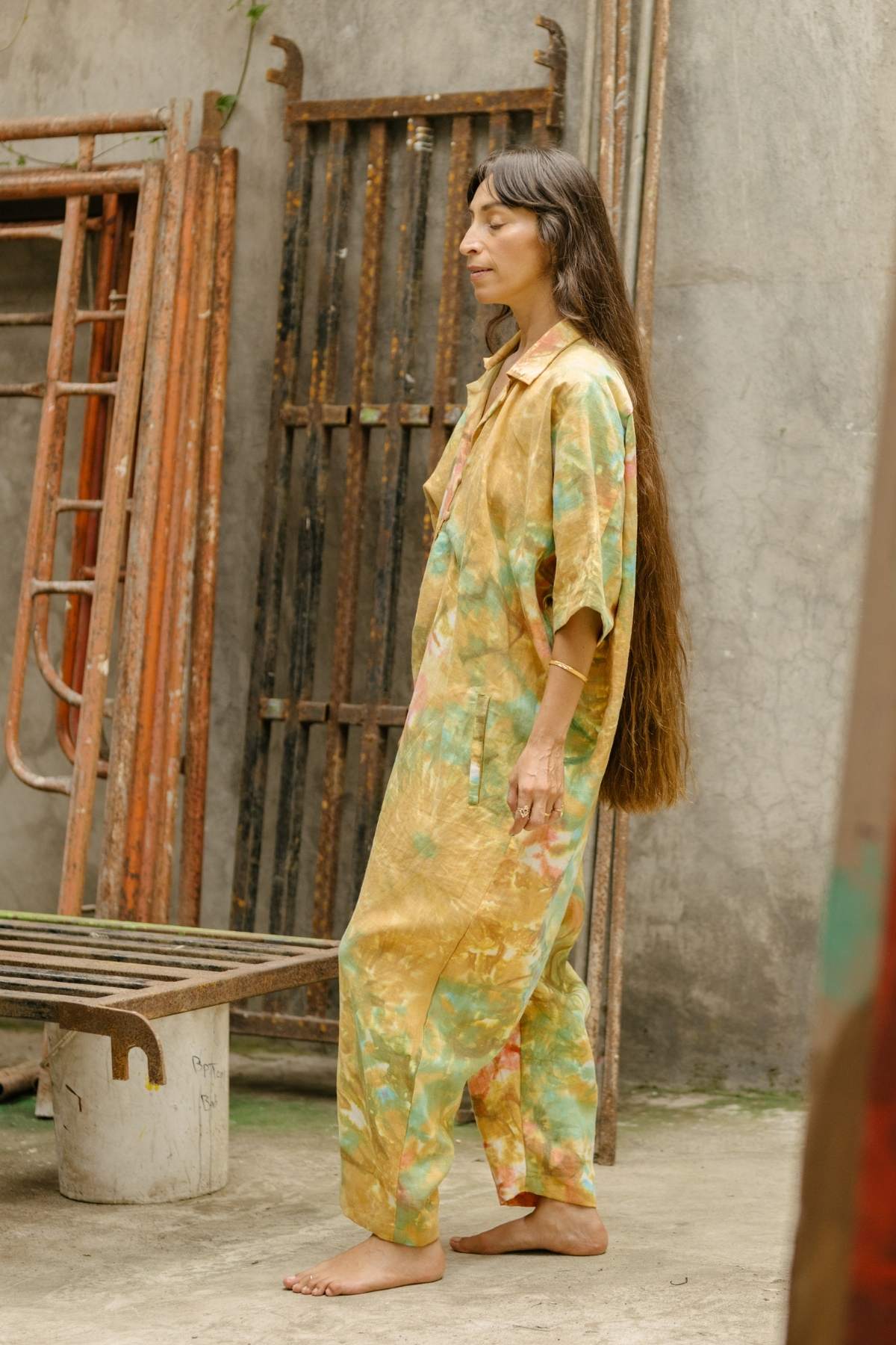 Sat Torri Golden Sunset Playsuit