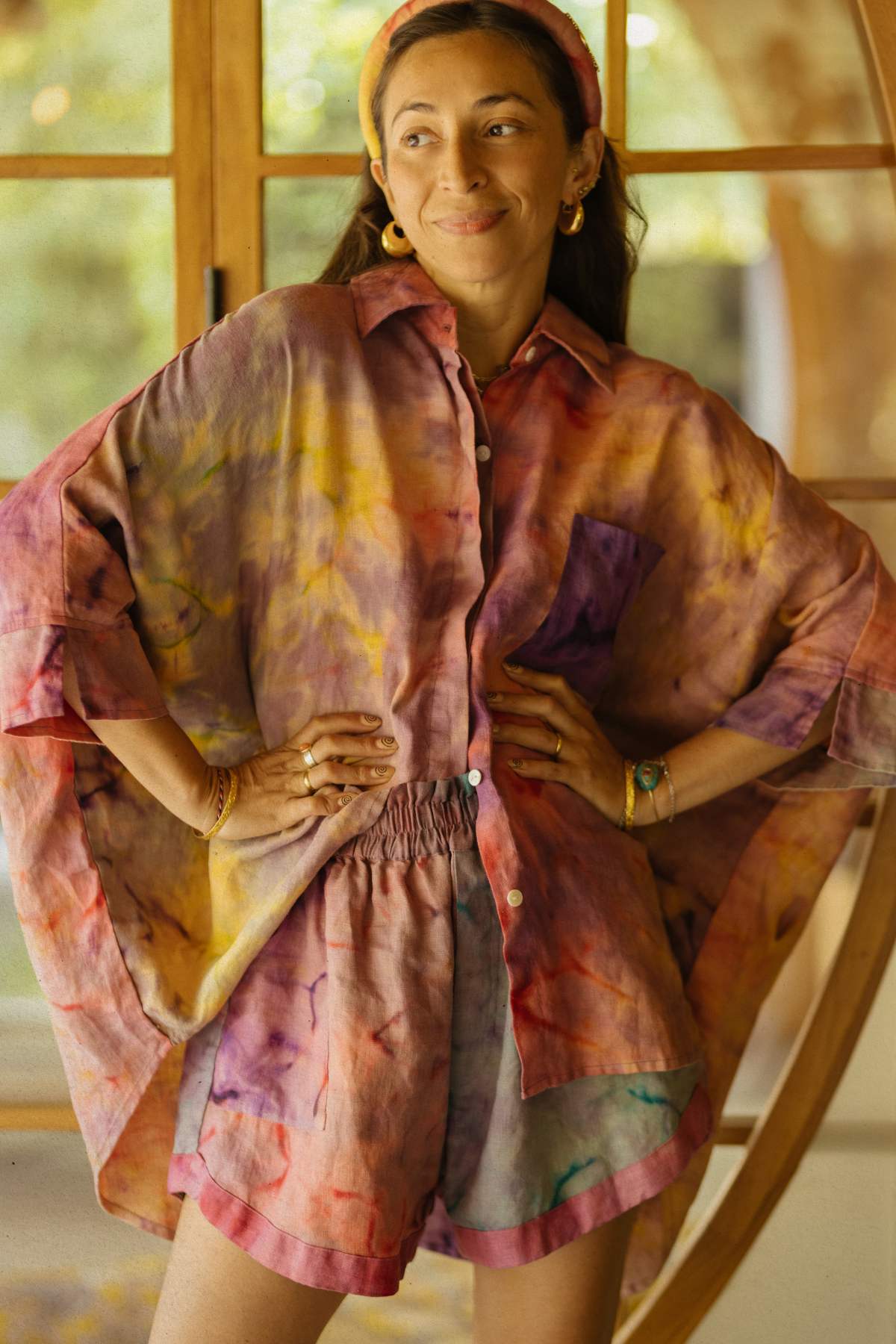 Rainbeau Linen Suka Set