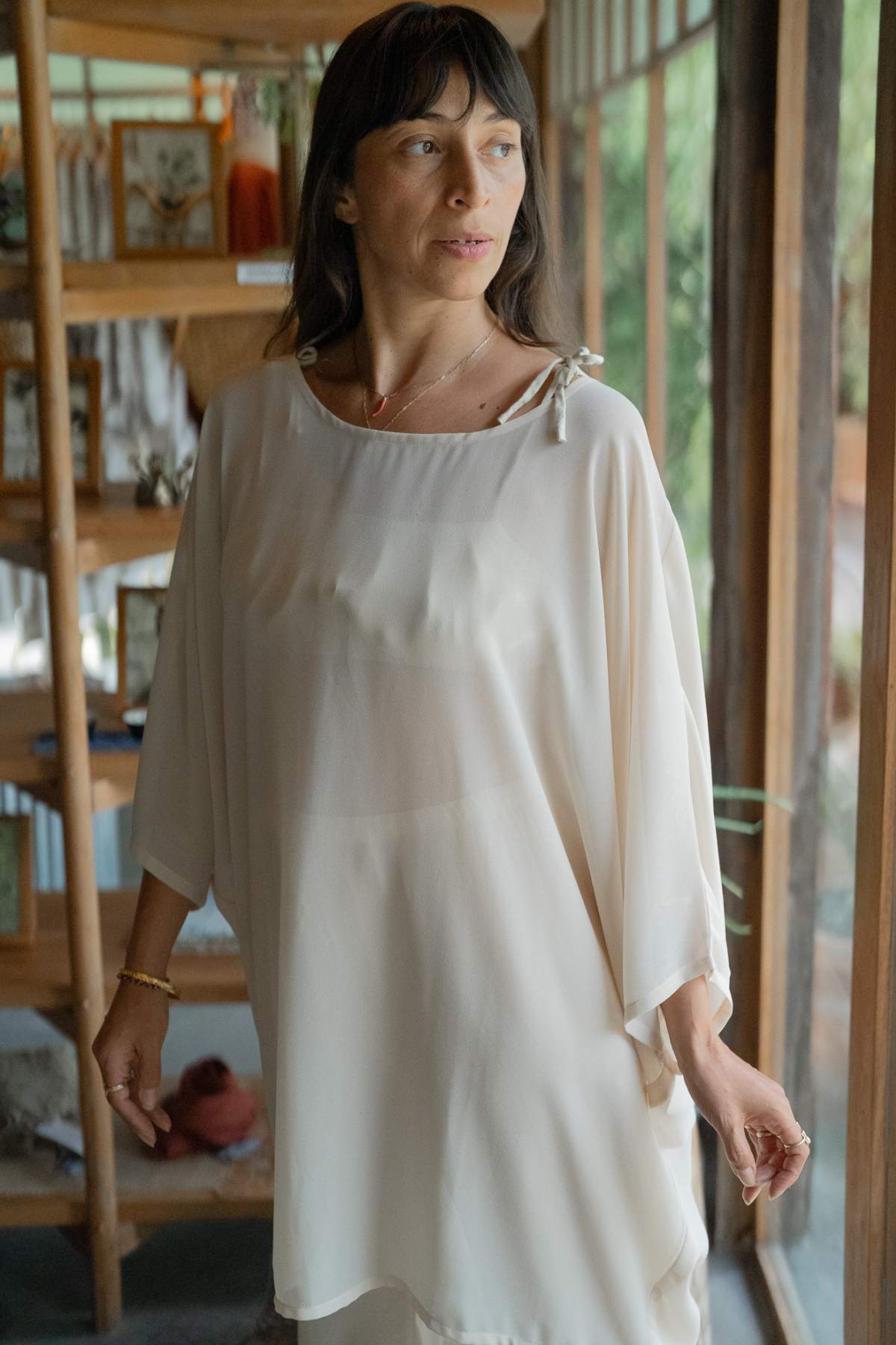 Butterfly Tunic Chiffon Moonlight - PR