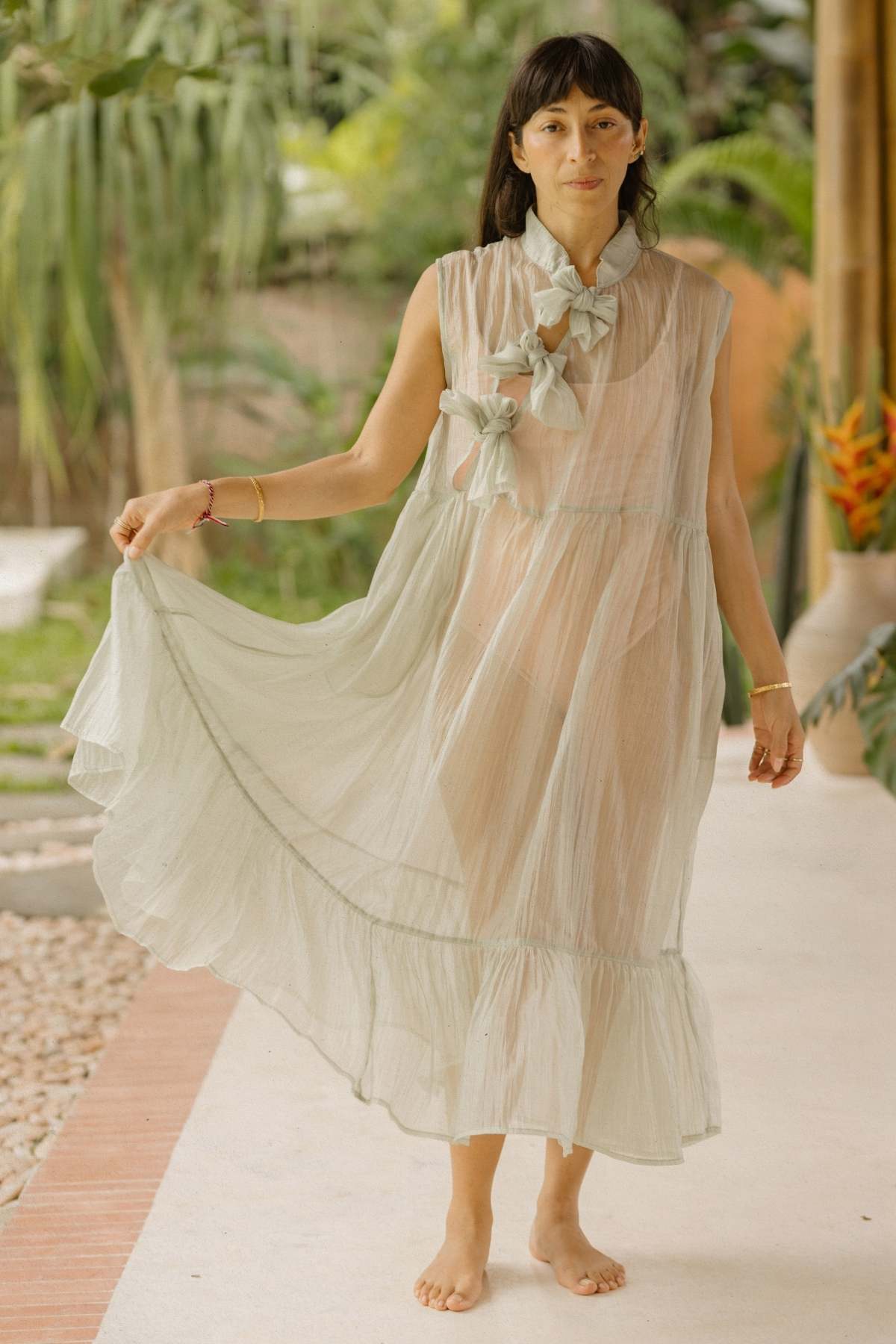 Heart Sutra Gown