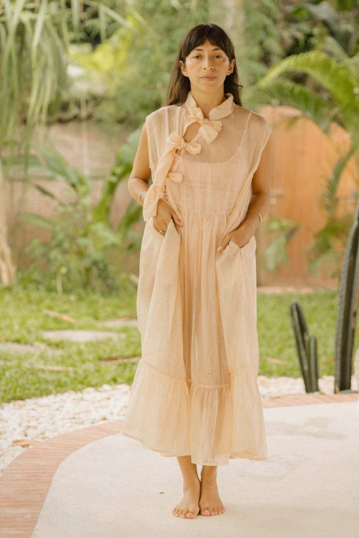 Heart Sutra Gown