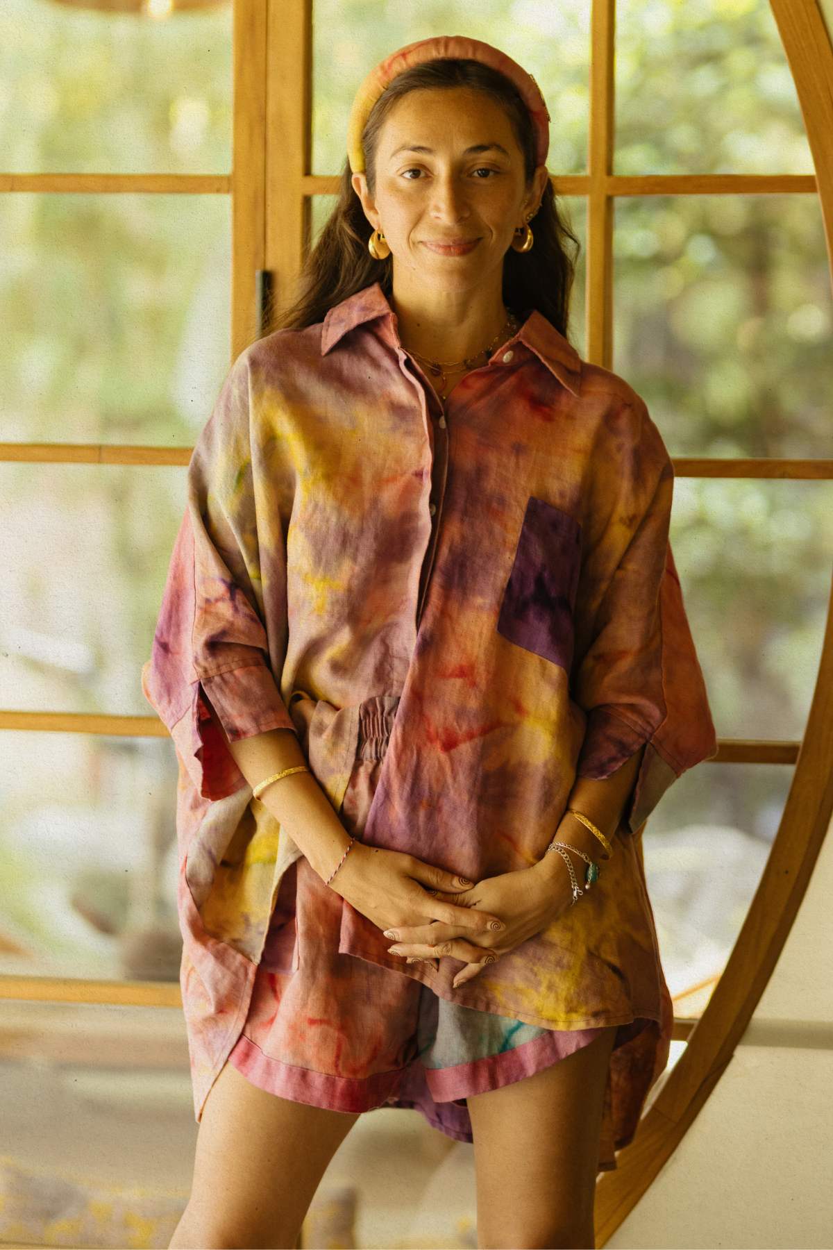 Rainbeau Linen Suka Set