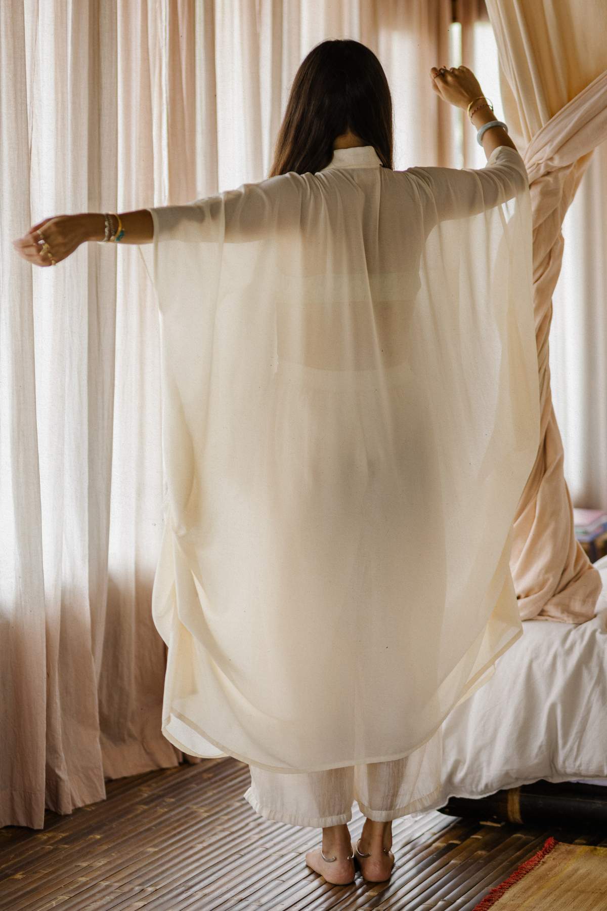Chiffon Origami Gown