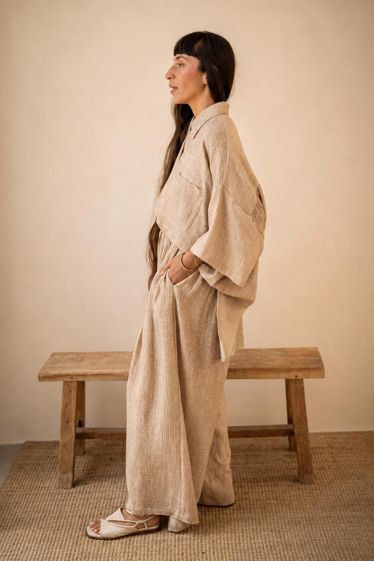 Hana Set (100% Natural Bubble Cotton)