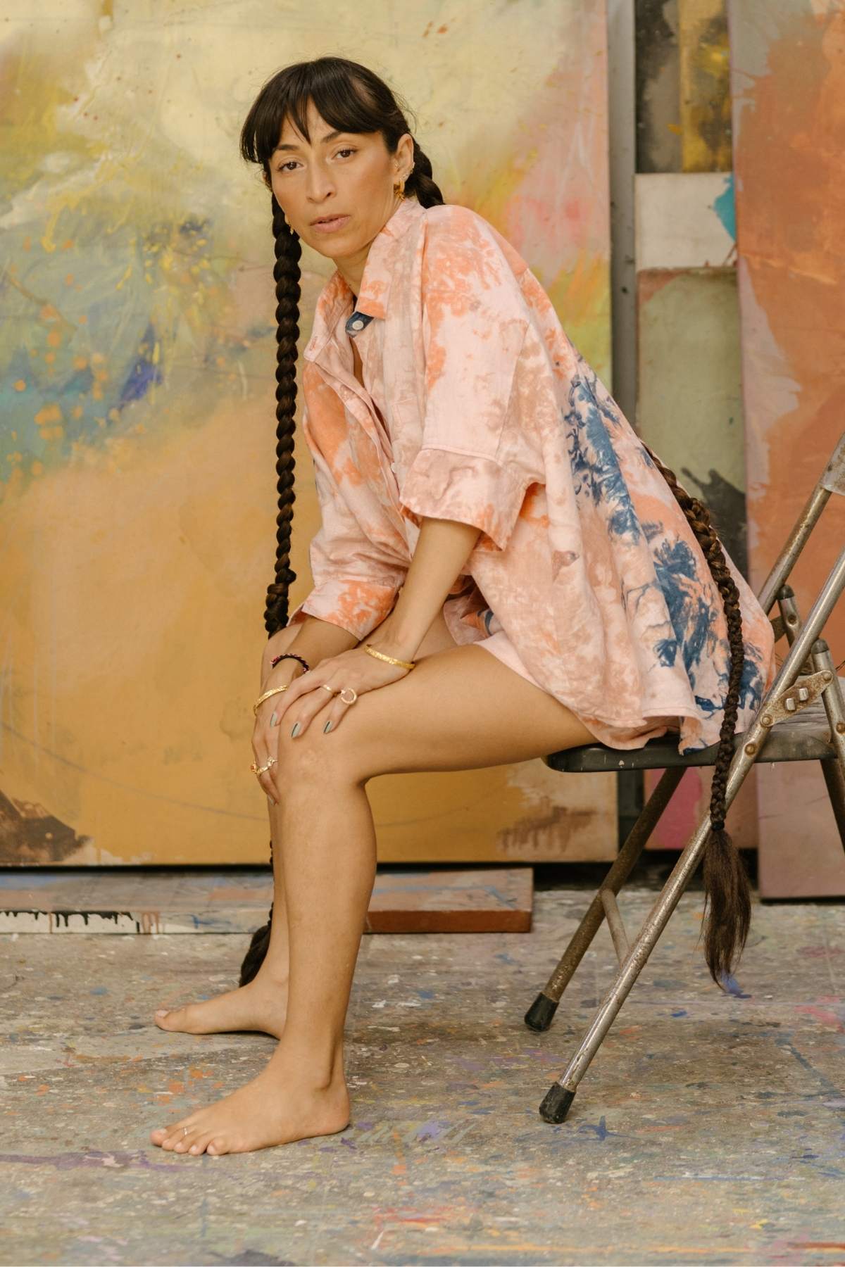 Uluwatu Sunset Linen Suka Set