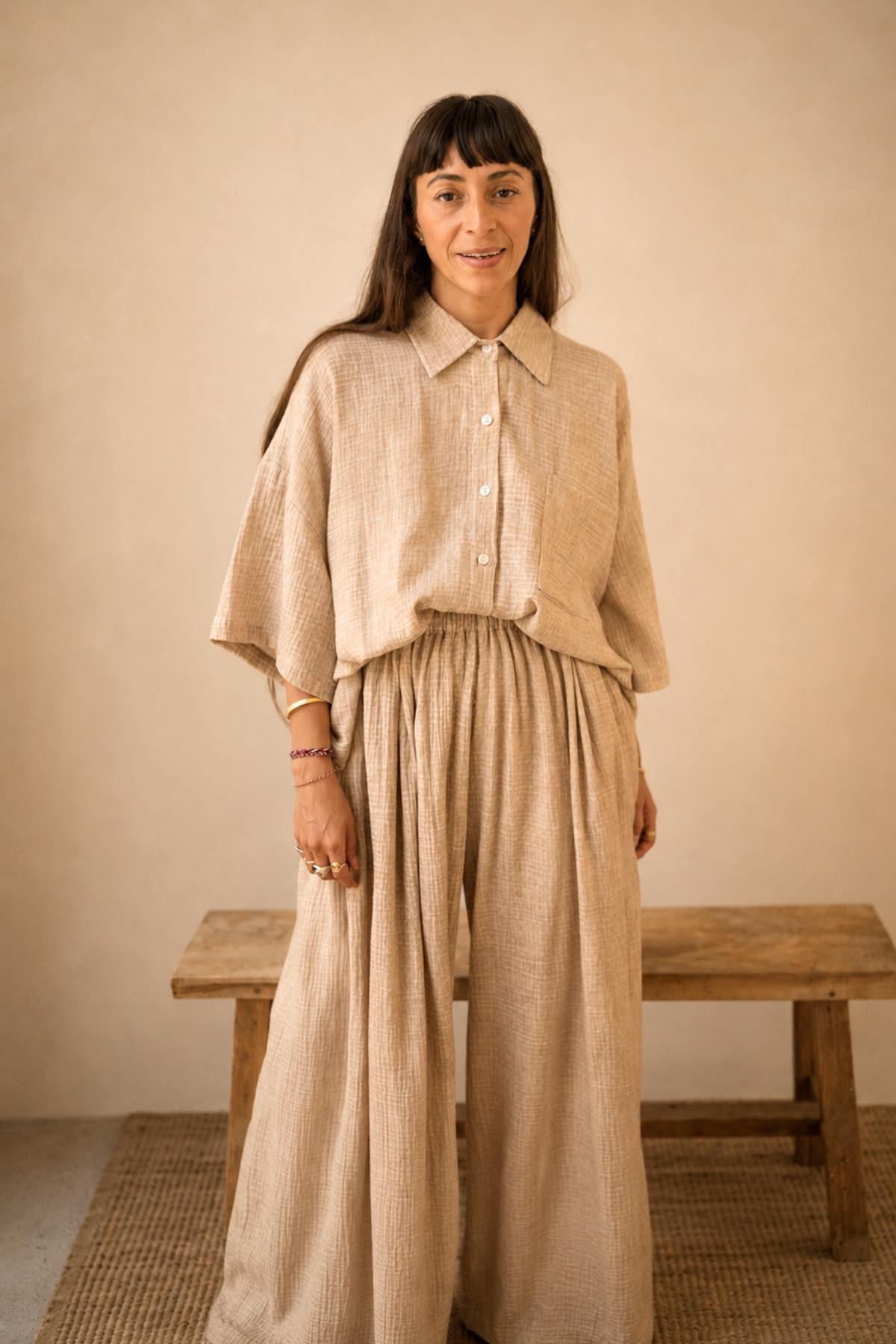 Hana Set (100% Natural Bubble Cotton)