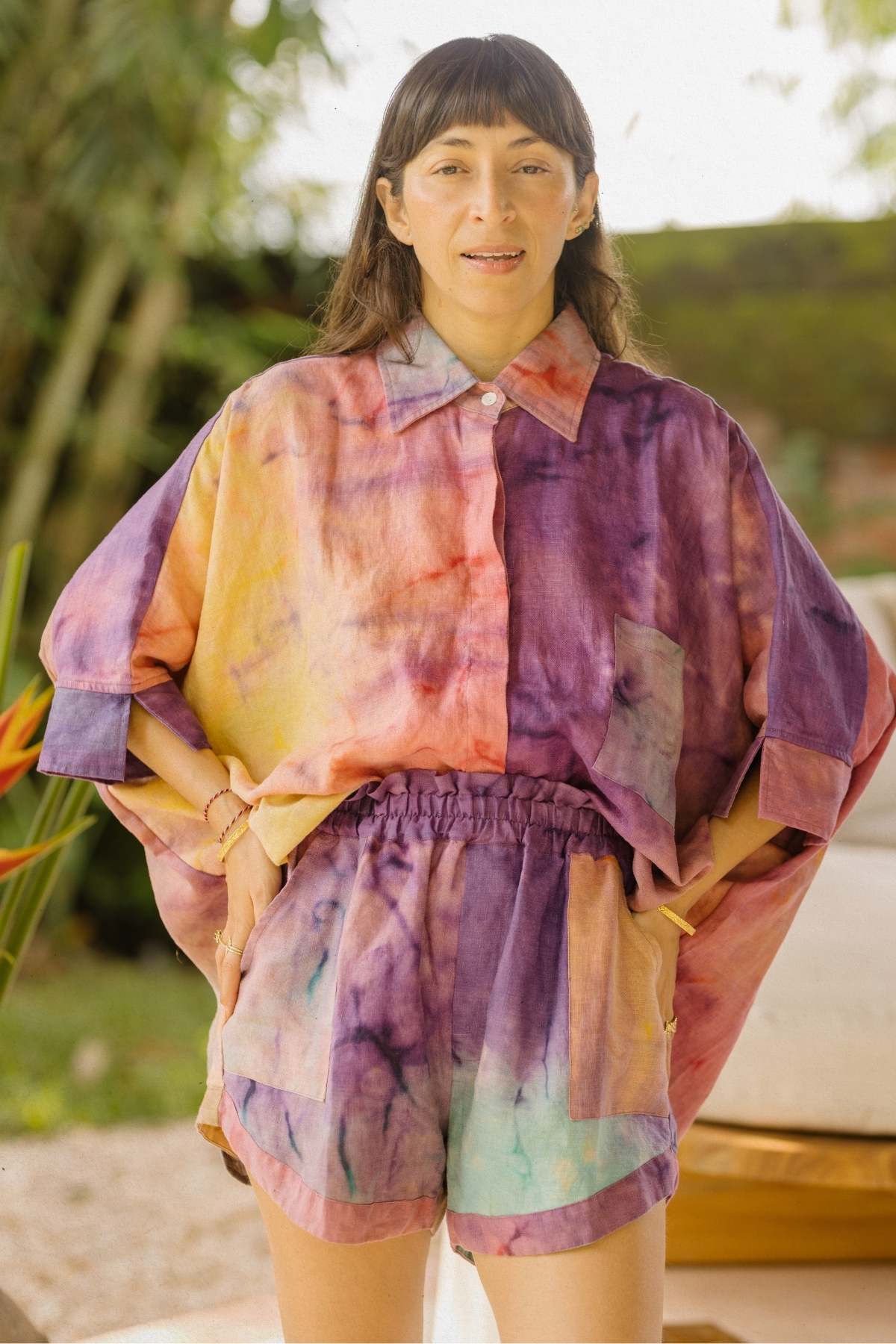 Rainbeau Linen Suka Set