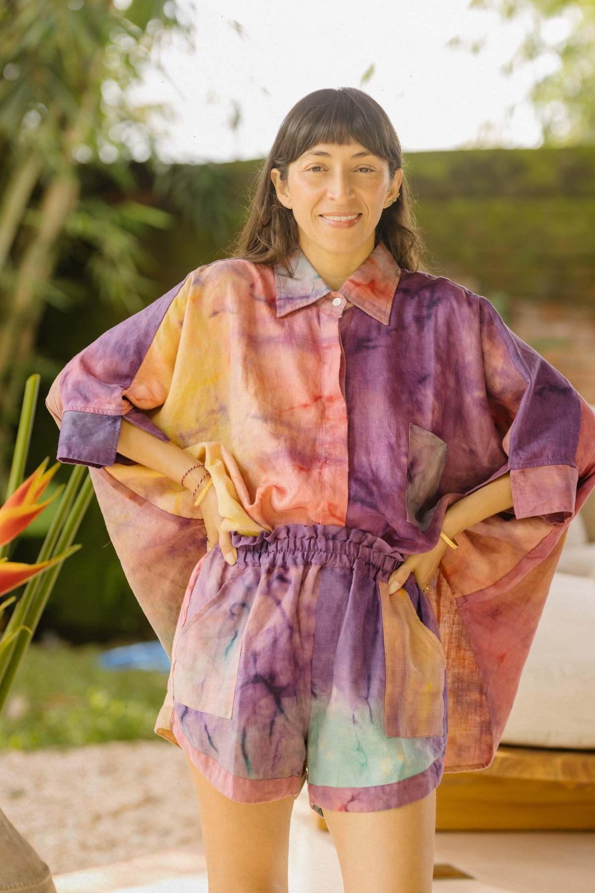 Rainbeau Linen Suka Set