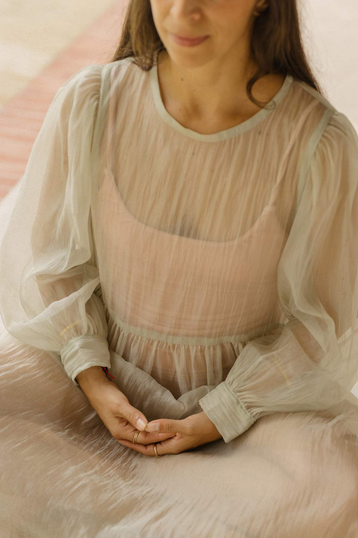 Garden Frock Sheer Organza