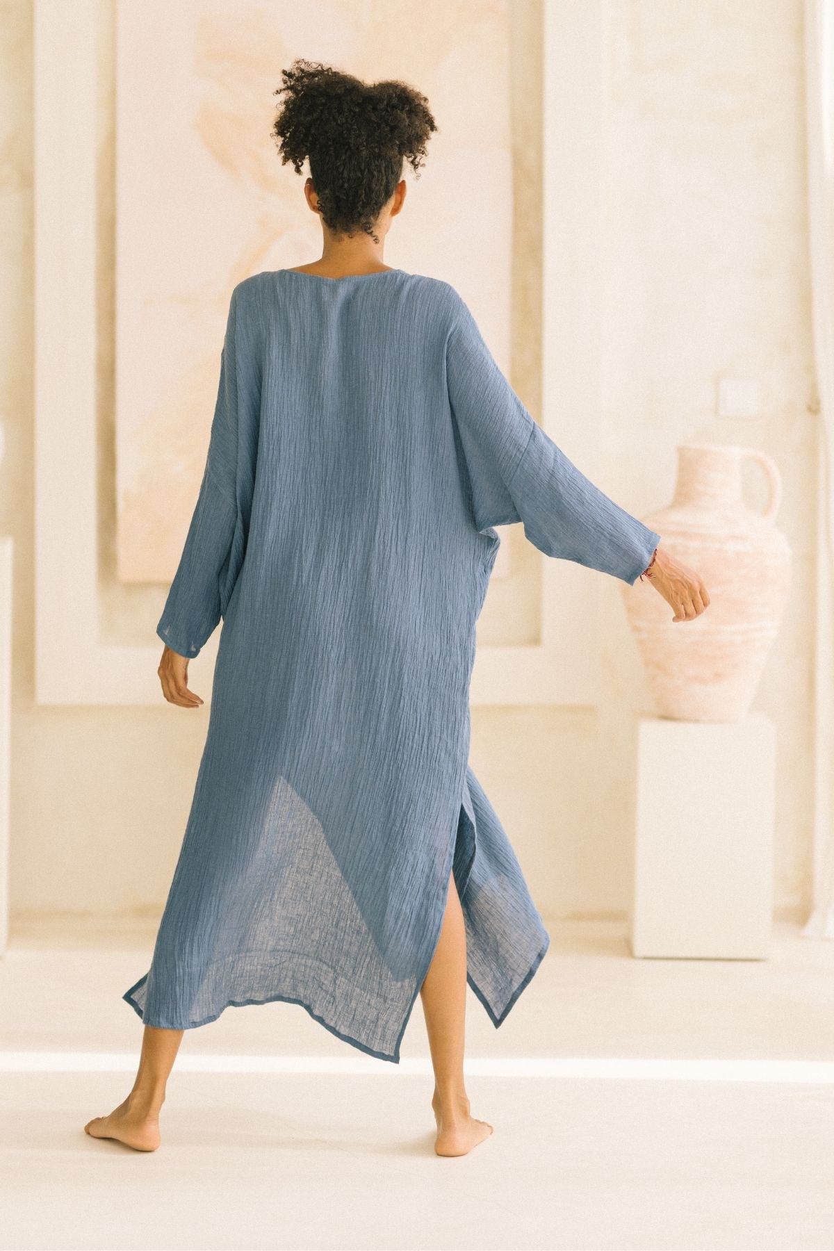 Indigo Virgo Rising Kaftan - Limited Edition