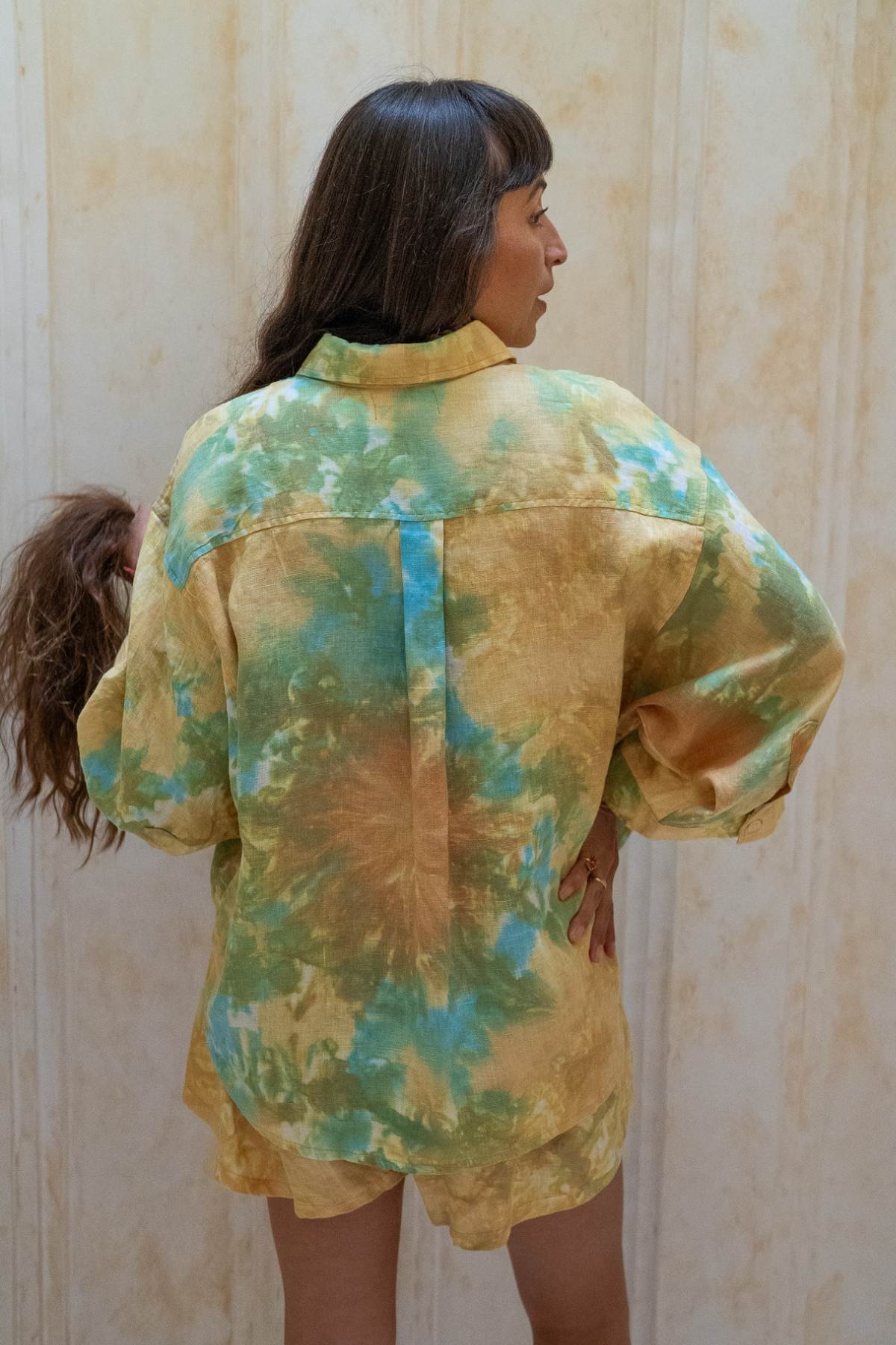 Botanical Nidra Button Down Set