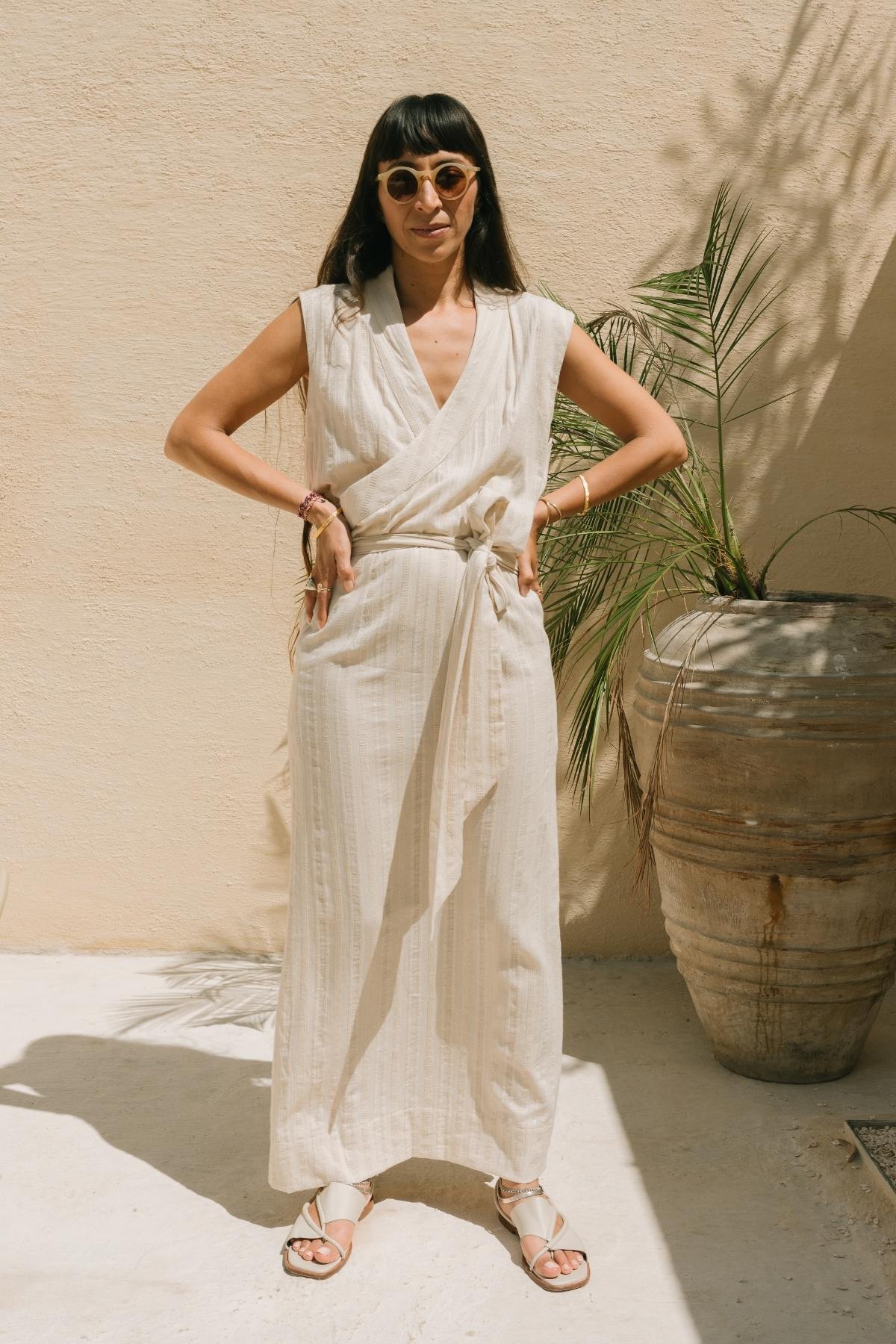The Dharma Gown - Handwoven Cotton