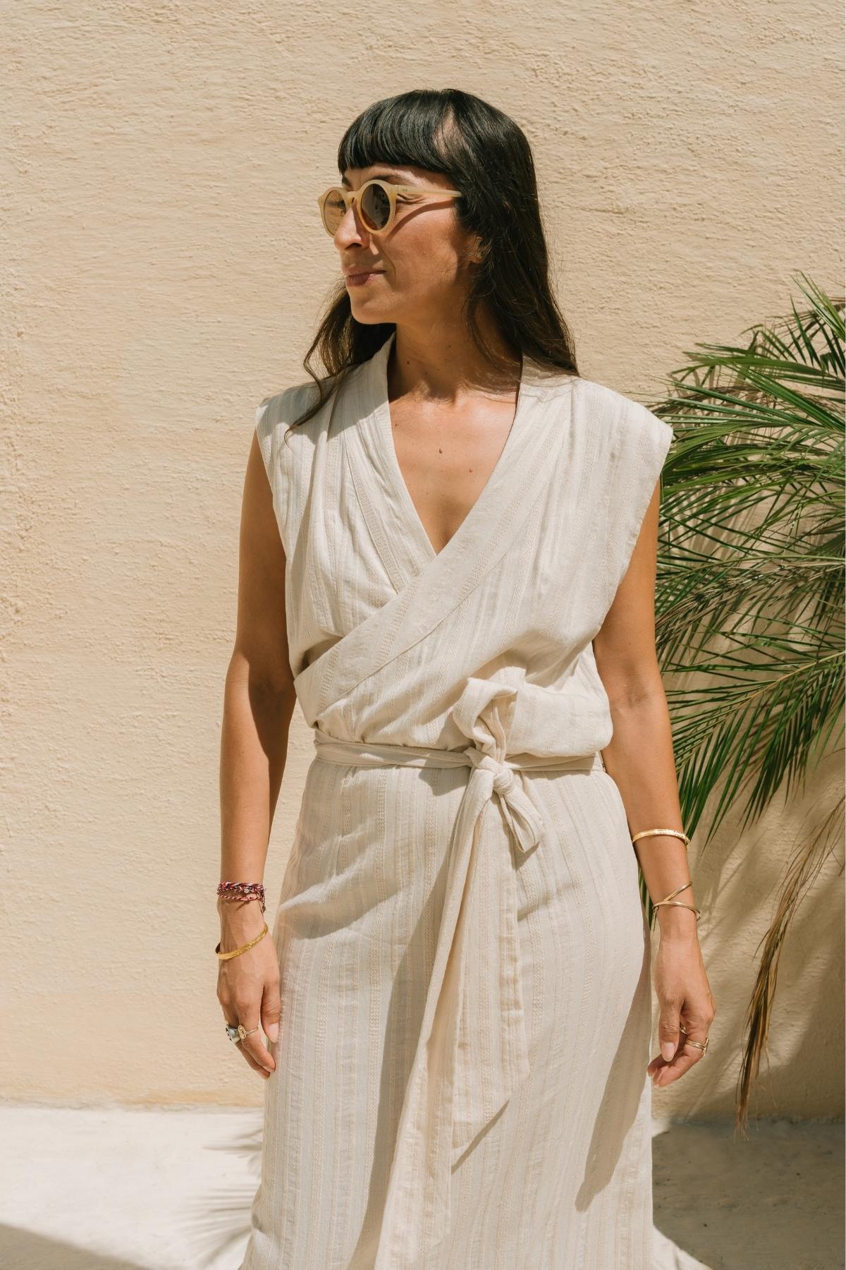The Dharma Gown - Handwoven Cotton