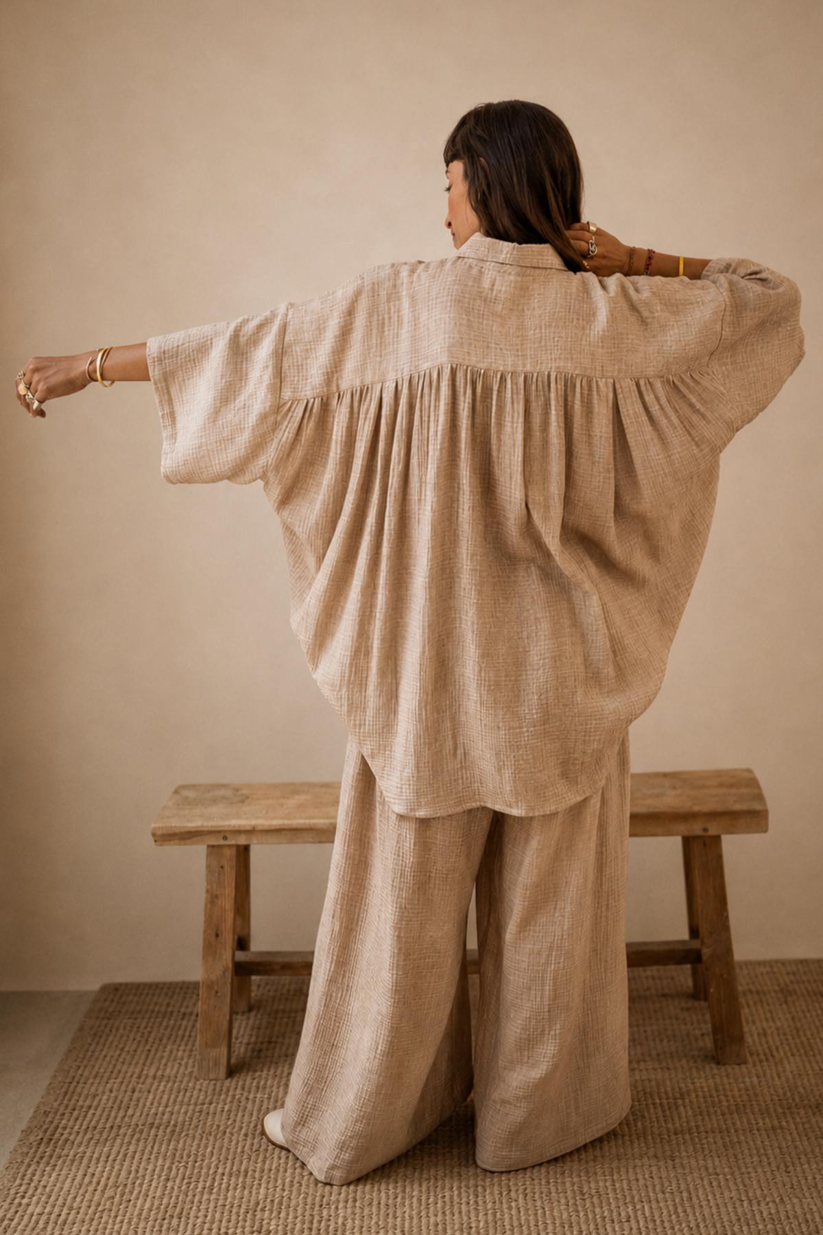 Hana Set (100% Natural Bubble Cotton)
