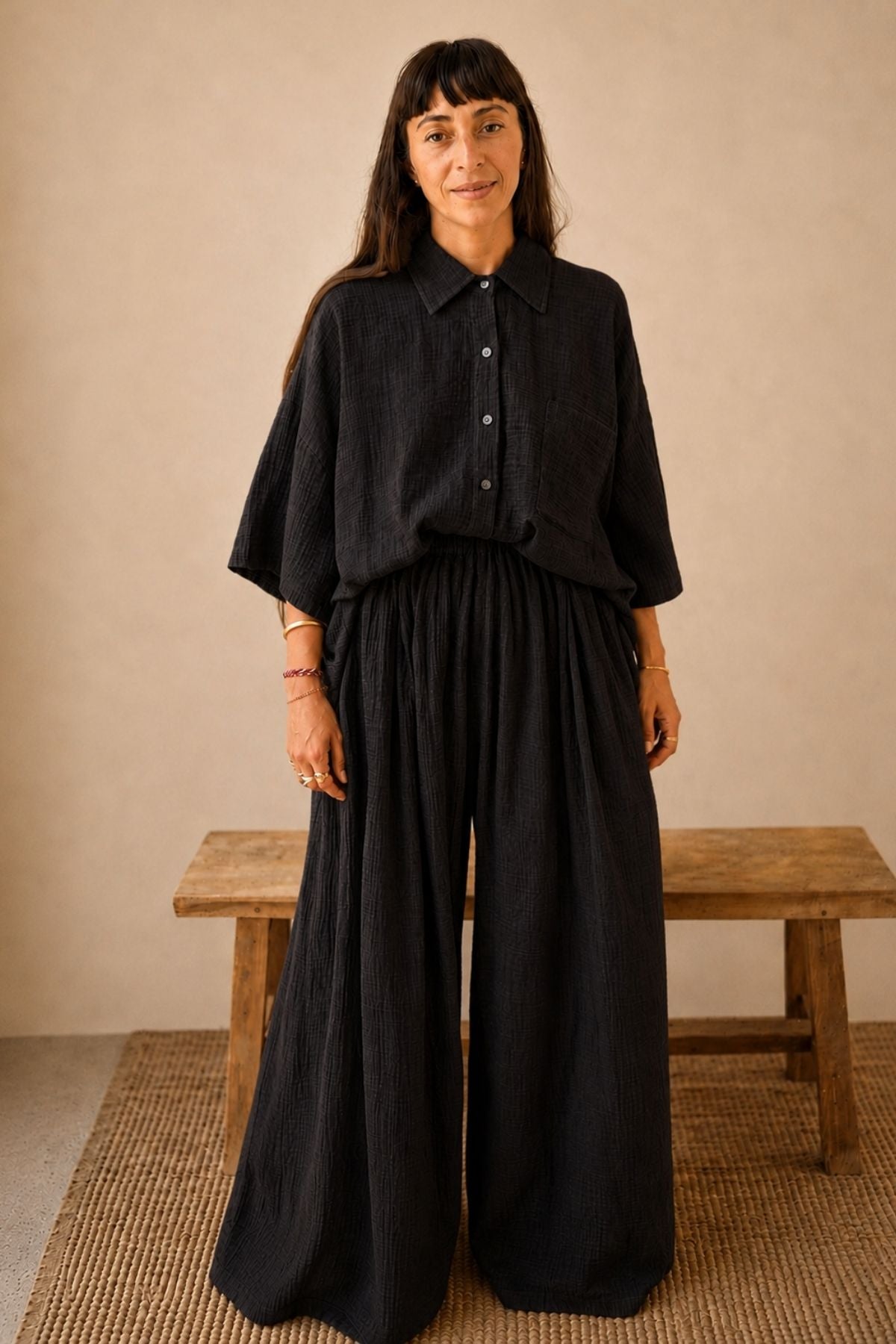 Hana Set (100% Natural Bubble Cotton)