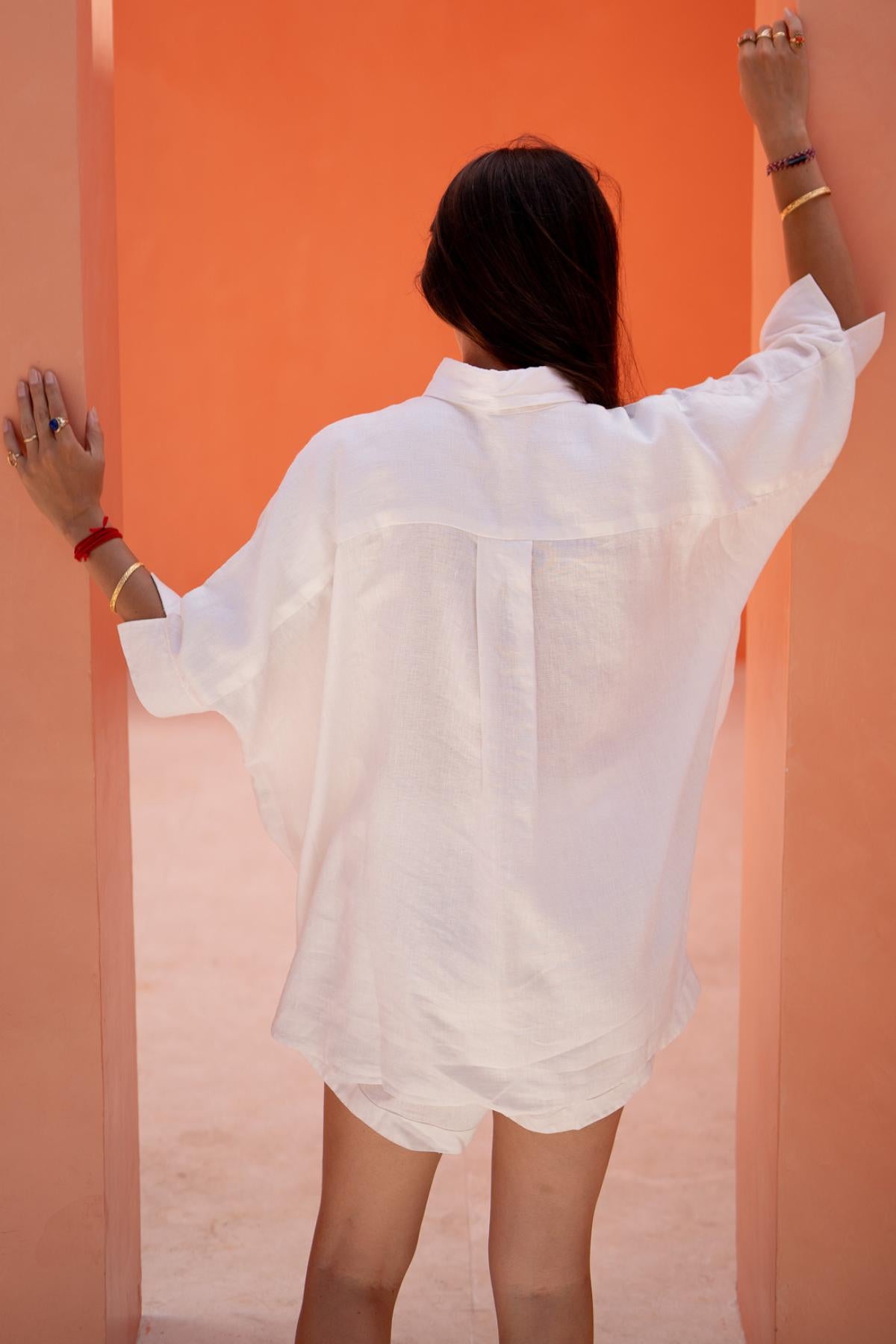Suka Button Down Set Linen