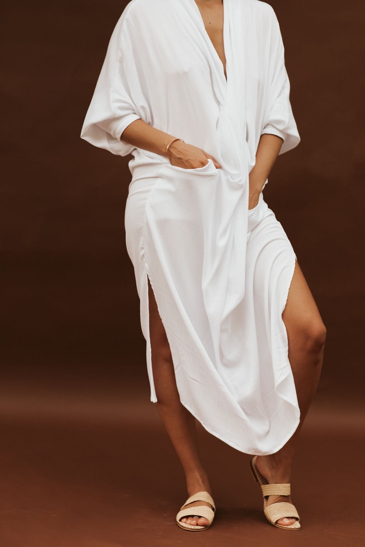 Amma Gown (100% Bamboo Rayon, Available in Multiple Colors)
