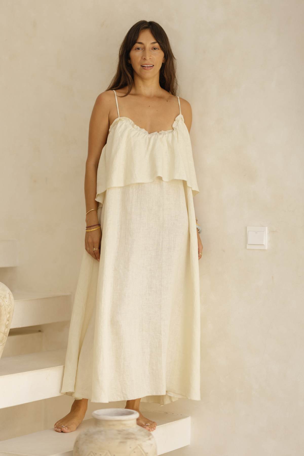 Linen Muse Gown